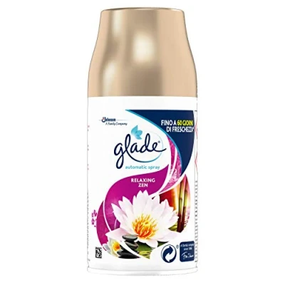 Imagen de Glade Automatic Spray de recarga para el medio ambiente, fragancia Relaxing Zen, 1 paquete 269 ml