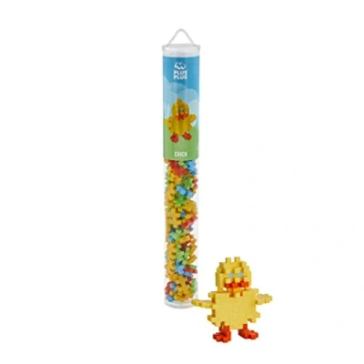 Imagen de Plus 9604276 Ingenioso Juguete de construcción Pollito Creativo Tubo 100 Piezas