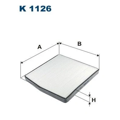 Imagen de FILTRON K 1126 Filtro de habitáculo partículas 284 256 26 VOLVO: XC90 I, S60 XC70 I Cross Country