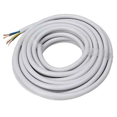 Imagen de Kopp cable de manguera 5 hilos, H05 VV F G 1,5 mm² (10 m) para instalación flexible, 300 V/500 V, alimentación uso medio, color gris, 153810844