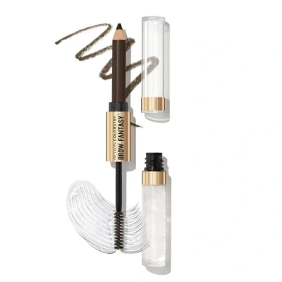 Imagen de Revlon ColorStay Brow Fantasy, Lápiz de cejas suave todo en uno con gel transparente moldeador, pantenol, a prueba manchas, 16 horas, visiblemente pobladas, 104 Dark Brown