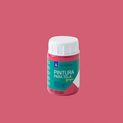 Imagen de Pintura para tela Opaque To 07 Fresa 35ML La Pajarita, de aplicación directa sobre