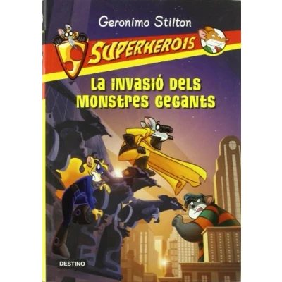 Imagen de Stilton Superherois: La Invasio Dels Monstres Gegants