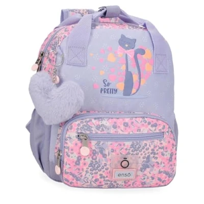 Imagen de Enso So pretty Mochila Preescolar Adaptable a Carro Multicolor 23x28x10 cms Poliéster