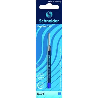Imagen de Schneider Express 735 , No afecta al texto, abertura F, azul, 1er blíster