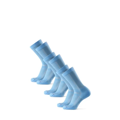 Imagen de Danish Endurance LONG Distance Running CREW 3 PACK Calcetines de deporte, Hombre, Talla: 35 38, Light blue
