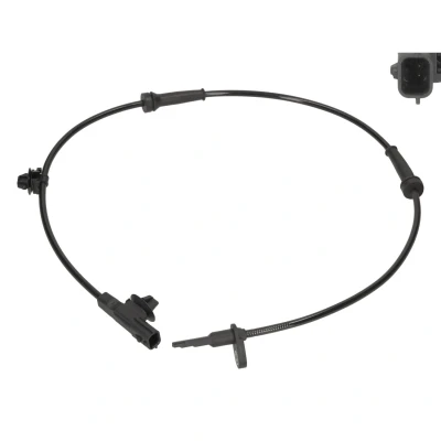Imagen de FEBI BILSTEIN 193053 Sensor de ABS Eje delantero, izquierda, derecha 740 NISSAN: Note II Hatchback