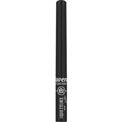 Imagen de lavera Liquid Eyeliner Black Delineador de ojos ∙ Aplicador precisión Para una mirada expresiva Vegan Cosmética Natural Bio Maquillaje Organico 100% Certificado (2.8 gr)