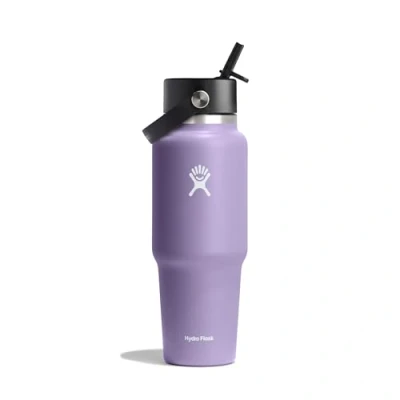 Imagen de Hydro Flask 32oz / 946ml Wide Mouth Travel bottle + Flex Straw Cap Water