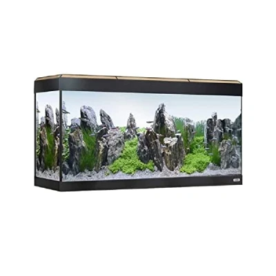 Imagen de Kit Acuario con iluminación LED Bluetooth Fluval Roma, 200 l, Roble