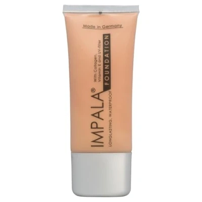Imagen de IMPALA Base de Maquillaje Long Lasting Color 03 Cobertura Total Resistente al Agua Colágeno y Vitamina E con Protección Solar Filtro Luz UV