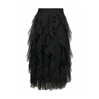 Imagen de ONLY Onlsky Skirt Falda acampanada, Mujer, Talla: XS, Black
