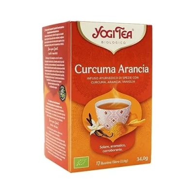 Imagen de yogi tea curcuma naranja 17sob 1 Unidad 500 g