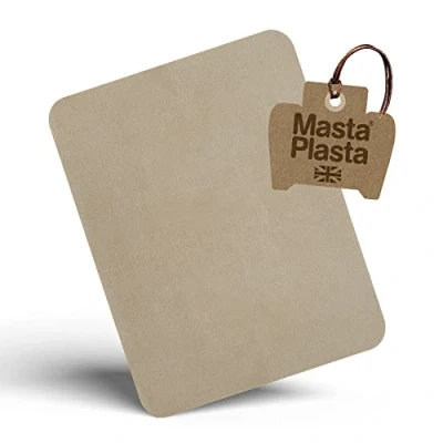 Imagen de MastaPlasta Parche de Reparación Ante Autoadhesivo Beige 28 cm x 20 cm. con estándar tapicería para sofás, Asientos automóvil, Bolsos y más
