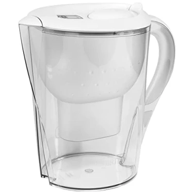 Imagen de BRITA Marella blanca XL Jarra de agua Filtrada con 1 cartucho MAXTRA+, Filtro que reduce la cal y el cloro, para un sabor óptimo, Color Blanco, 3.5 L