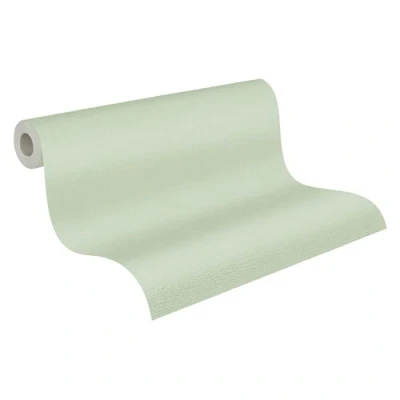 Imagen de A.S. Création Papel pintado Liso Greenery tejido no 10.05 m x 0.53 Verde Fabricado en Alemania 367136 36713 6