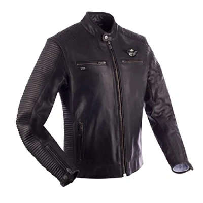 Imagen de SEGURA, Chaqueta de moto Riverton black grey, M