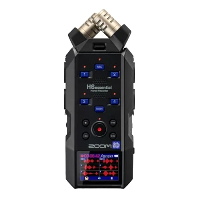 Imagen de Zoom H6e grabadora 6 pistas 32 bits en coma flotante interface USB color negro