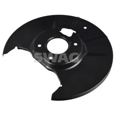 Imagen de SWAG 33 10 6551 Chapa Protectora de Disco Freno Eje trasero, derecha