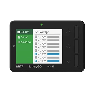 Imagen de ISDT BattGo BG 8S Comprobador de batería para LiPo/Life/Li ion/NiMH/Nicd