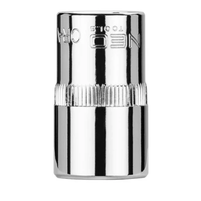 Imagen de NEO TOOLS 08 015 Piezas insertables de llave cubo 1/2 3124 15 mm Acero cromo vanadio SuperLock