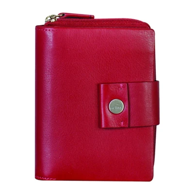 Imagen de Maitre Henau Diethilde Purse MH9FZ Rojo, Color: Rojo. Material: Textil, Piel, 12,5X10, Clásico