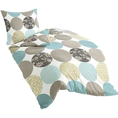 Imagen de Bierbaum 6383_02 Juego de Fundas para edredón, 135 cm x 200 cm, Color Multicolor