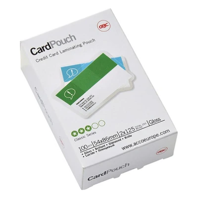 Imagen de GBC 3740300 Carteras Tarjeta de Crédito (54 x 86 mm) 2 125 Micras (Caja 100)