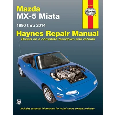 Imagen de Mazda MX 5 Miata for models (1990 2014) Haynes Repair Manual (USA): 1990 to 2014 (Hayne&#039;s Automotive Manual)