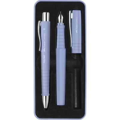 Imagen de Faber Castell 241051 Poly Pen Set de escritura con bolígrafo y pluma, iris pálido