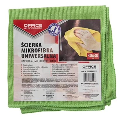 Imagen de OFFICER PRODUCTS 22035311 99 Paño de microfibra para ventanas, paños microfibra, 240 g/mkg, 30 x cm