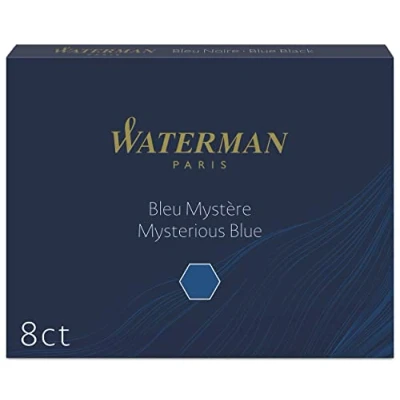 Imagen de Cartuchos de tinta Waterman Azul/Negro