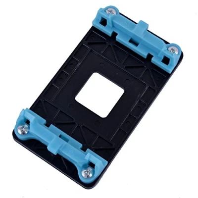 Imagen de sourcing map Plástico CPU AMD Ventilador Soporte Azul Base para el zócalo AM2 + AM3 FM1
