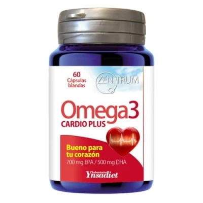 Imagen de Cardio Plus Omega 3 Zentrum 60 Cápsulas de Ynsadiet