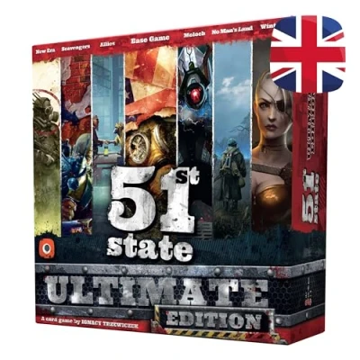 Imagen de 51st State Ultimate Edition de Portal Games, juego mesa estrategia