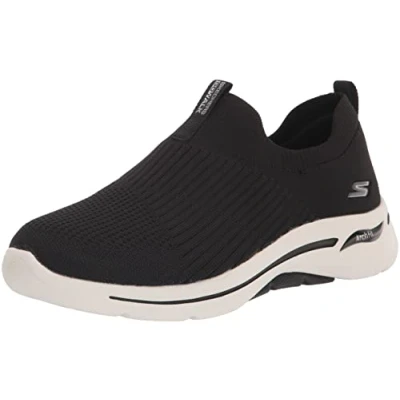 Imagen de Skechers Go Walk Arch Fit Iconic, Zapatillas Mujer, Black, 36.5 EU Ancho