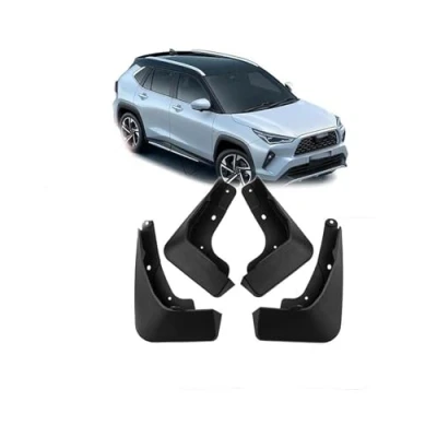 Imagen de Faldillas Coche para Toyota Yaris Cross 2022 2023 2024, Delantero Trasero protección Antisalpicaduras Coche, contra el Polvo
