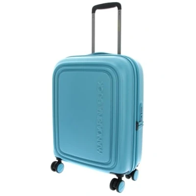 Imagen de Mandarina Duck Maleta Unisex con Logotipo y Cabina Ruedas P10szv54, Azul Turquesa, Talla única, Linea iconica di policarbonato