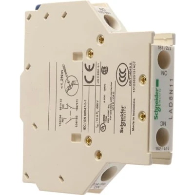 Imagen de Schneider Electric LAD8N02 TeSys D, Bloque de contactos aux, 2 NC, conexión por tornillo