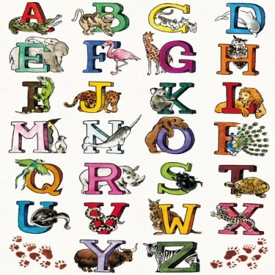 Imagen de Décopatch FDA525O Une pochette de 20 feuilles 30x40 cm Alphabet coloré