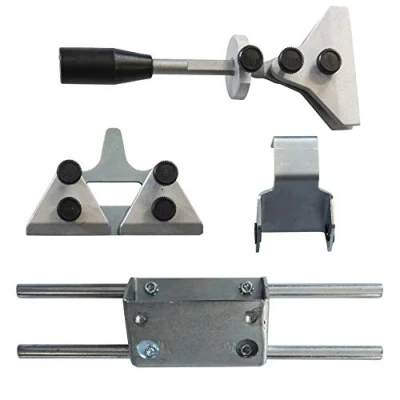 Imagen de Güde 55248 Juego de accesorios lijado para GNS 200 VS (compuesto de: 1 soporte hacha, tijeras, cuchillos), color gris