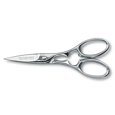 Imagen de Victorinox Tijeras de cocina Universal, Cuchillas extra afiladas, Acero inoxidable, Forjadas, Robusto mango metálico