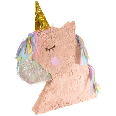Imagen de Folat Piñata Unicorns &amp; Rainbows 45x50cm, multicolor (68373)