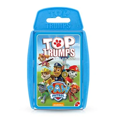 Imagen de Top Trumps Cards Patrulla Canina Cartas Españolas, Juegos De Adultos, Para Niños, Trivia, Desde 6 Años, 2+ Jugadores