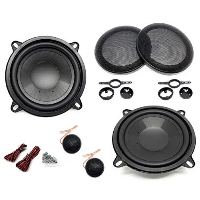 Imagen de sound way Altavoces 2 vias separada para automóvil de13 cm 100 Watts con adaptadores Compatible Avec Peugeot Citroen Renault