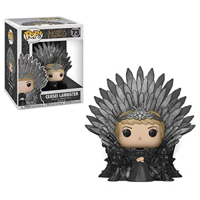 Imagen de Funko Pop! Deluxe: Game 0: Cersei Lannister Sitting On Iron Throne Collectible Figure of Thrones Juego de Tronos Figura Vinilo Coleccionable Idea Regalo Mercancia Oficial