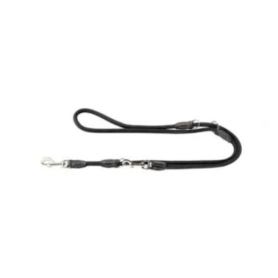 Imagen de Hunter Round and Soft Hunting Correa Ajustable para Perros, con Costuras Redondeadas, Piel de Nobuck Especialmente Suave y Resistente