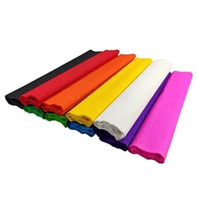 Imagen de Netuno 10 rollos de papel crepé colores surtidos 200 x 25 cm diferentes