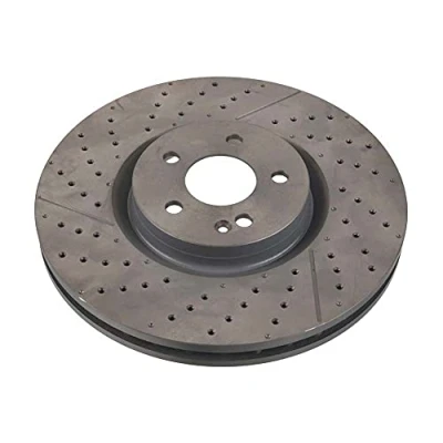 Imagen de BLUE PRINT ADBP430025 Disco de freno Eje delantero 350 32 5 112 ranurado/perforado, ventilación interna revestido altamente carbonizado