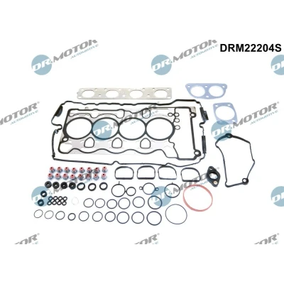 Imagen de DR.MOTOR AUTOMOTIVE DRM22204S Juego de juntas, culata BMW: 3 Berlina, Touring, 1 Hatchback